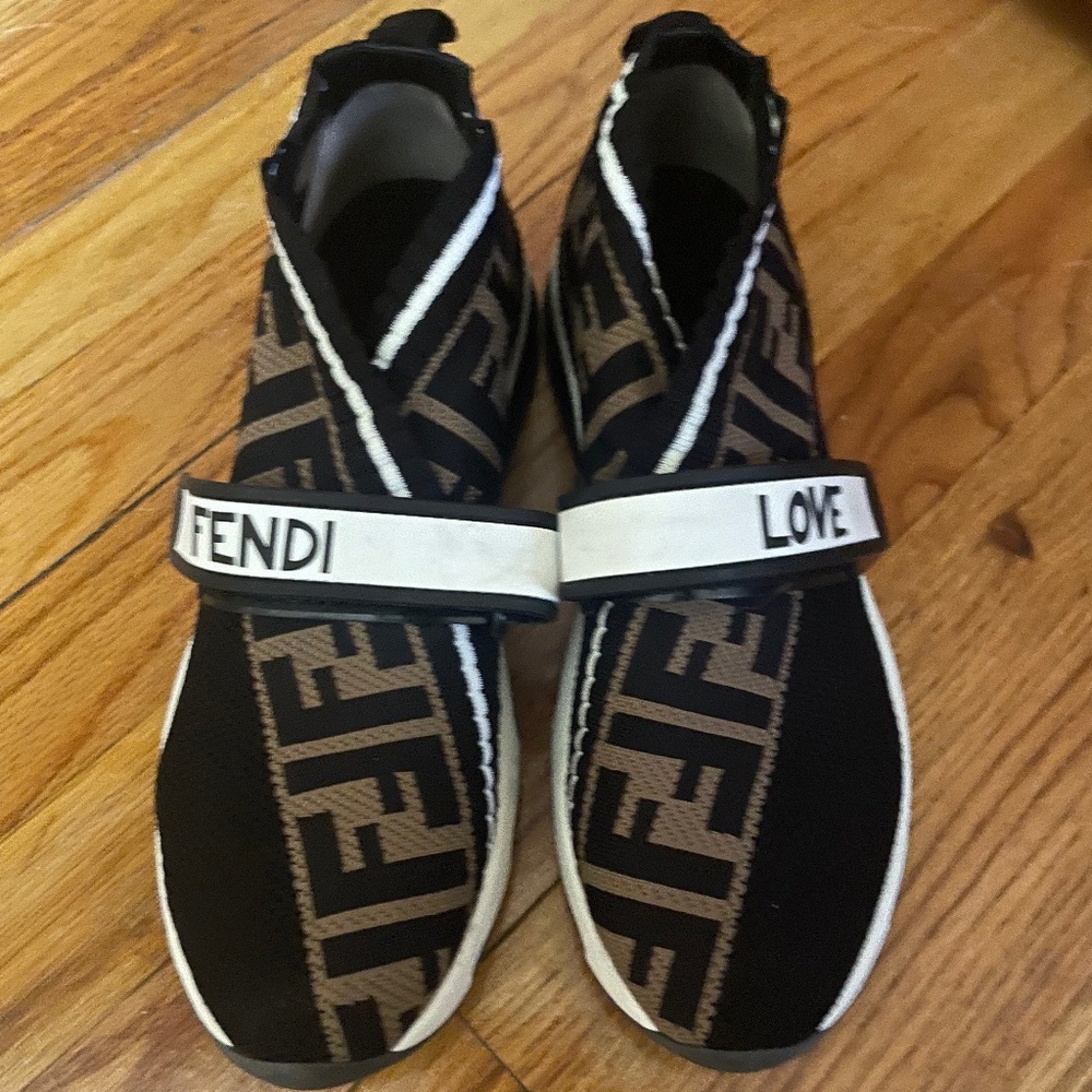 Like New Fendi Rockoko Sneakers